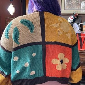 VINTAGE Bonzo handmade Koala Cardigan